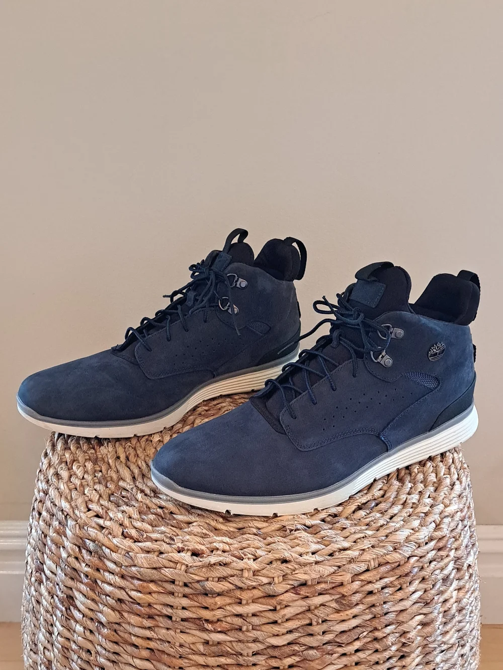 Timberland Mens Killington Hiker Chukka Navy Suede Business Casual Boots 12